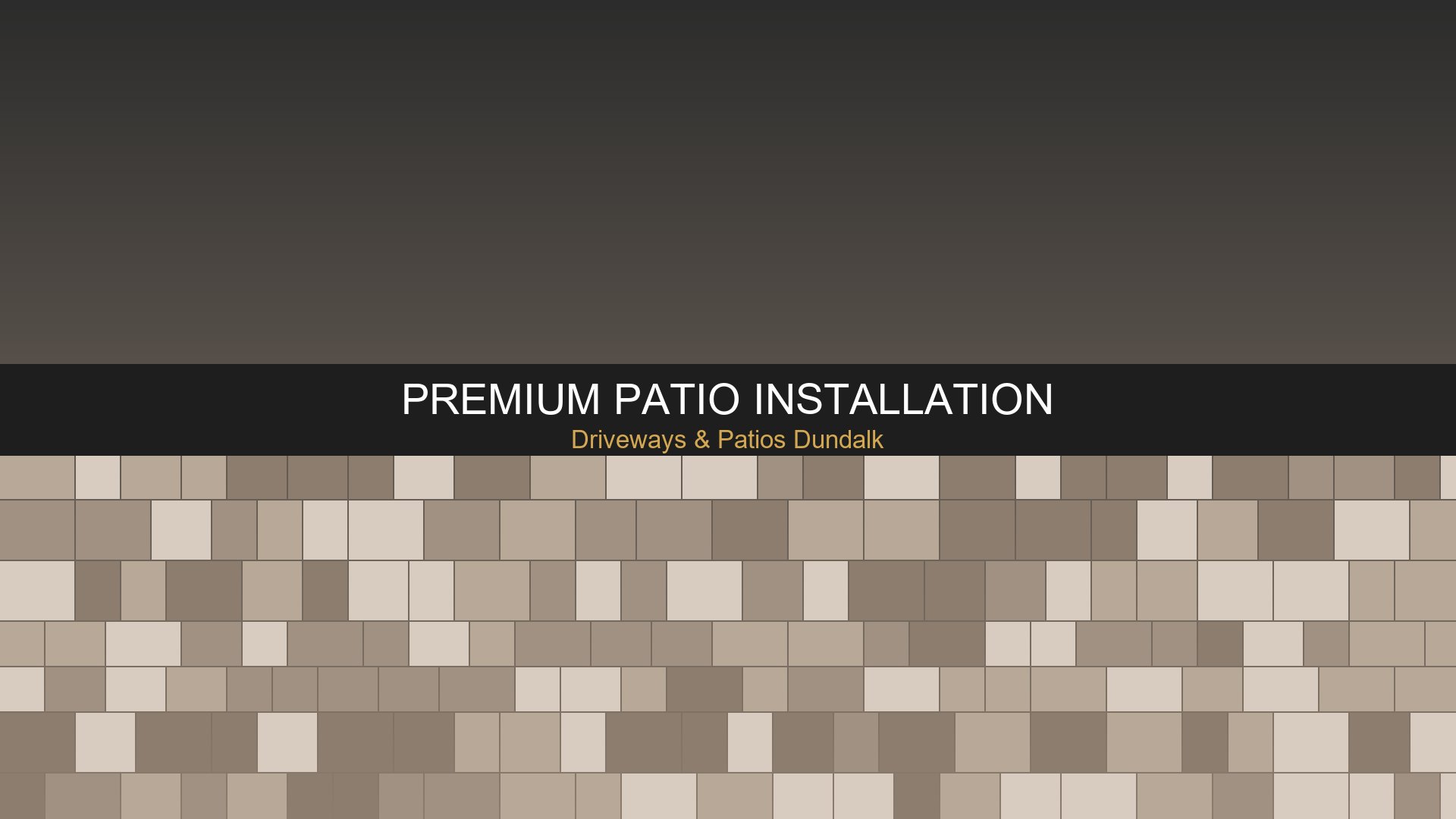 Beautiful block paving driveway in Dundalk, County Louth