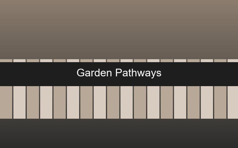 Garden pathway design and installation in Dundalk